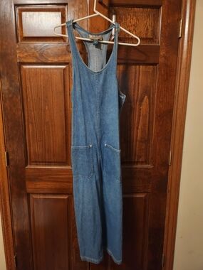 Express Blue Denim Maxi Dress